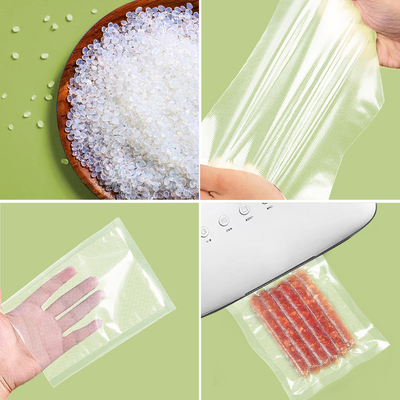 Los bolsos plásticos calientes del sellado al vacío del bolso del sellador de la comida de la venta PA/PE ruedan para el congelador